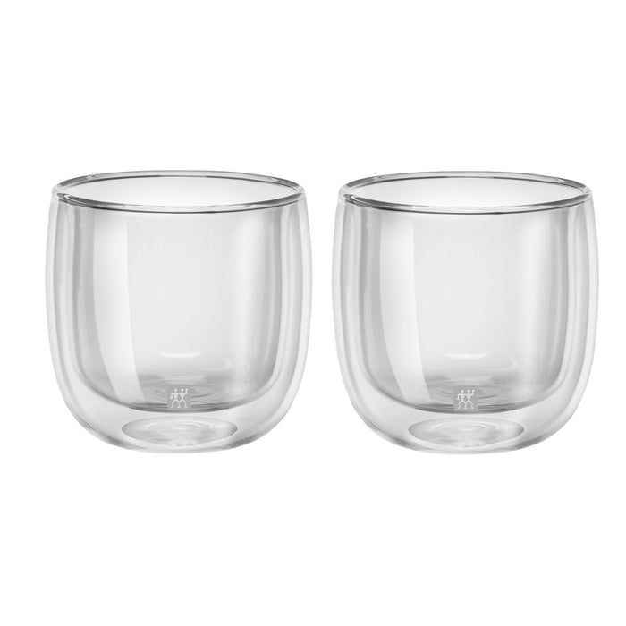 ZWILLING SORRENTO 2 PIECE DOUBLE-WALLED GLASS SET - Tea 240ml