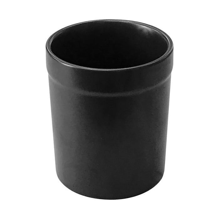 Ceramic Utensil Crock Holder - Black