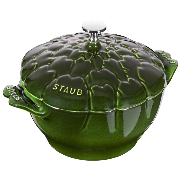 STAUB LA COCOTTE 3 L / 3.2 QT ARTICHOKE COCOTTE, BASIL-GREEN