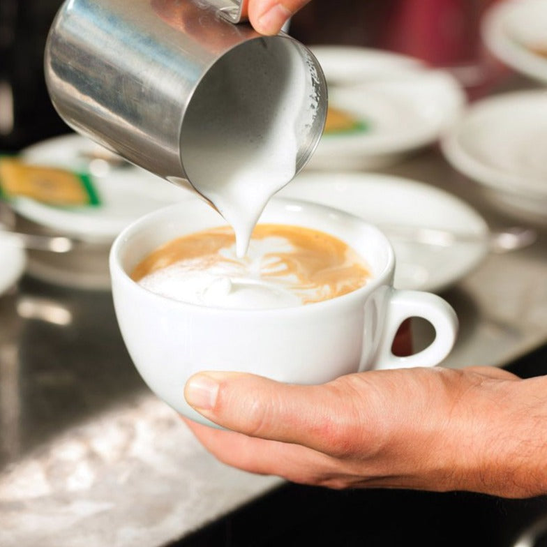 HIC Stainless Steel Frothing Pitcher, 12oz