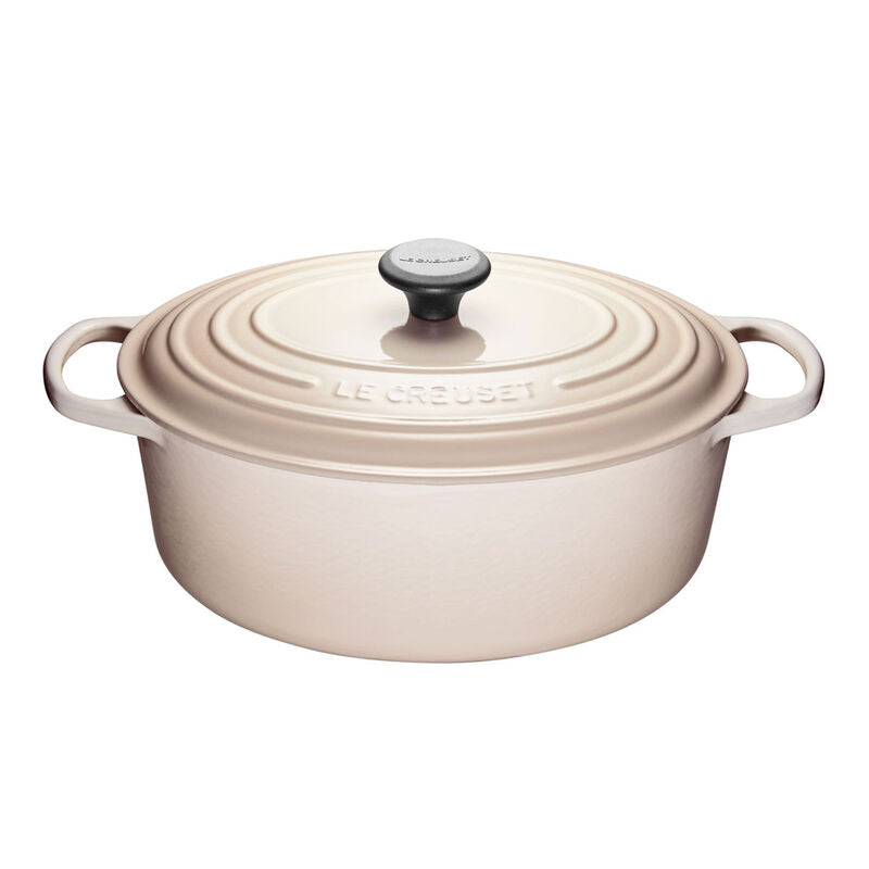 Le Creuset 6.3L Oval French Oven - Meringue