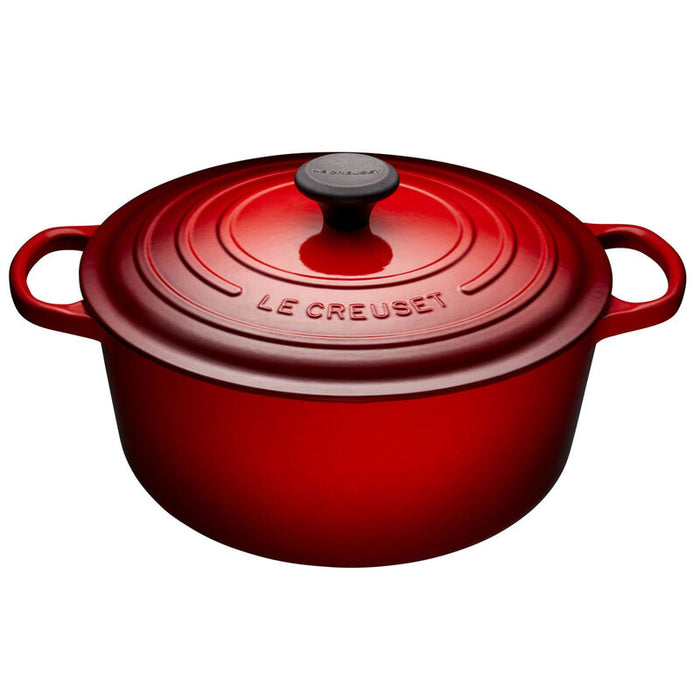 Le Creuset 6.7L Signature Round French Oven - Cerise