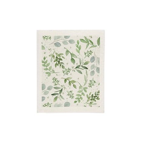 Chiffon Éponge Harman - Vert Eucalyptus