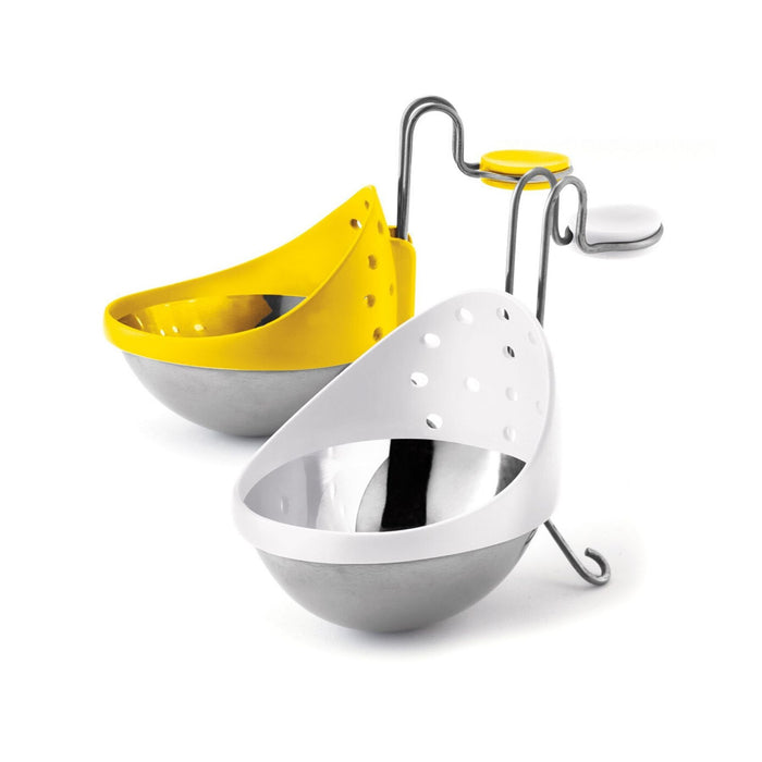 Cuisipro Yellow Egg Poacher - Set of 2