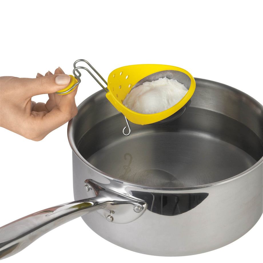 Cuisipro Yellow Egg Poacher - Set of 2