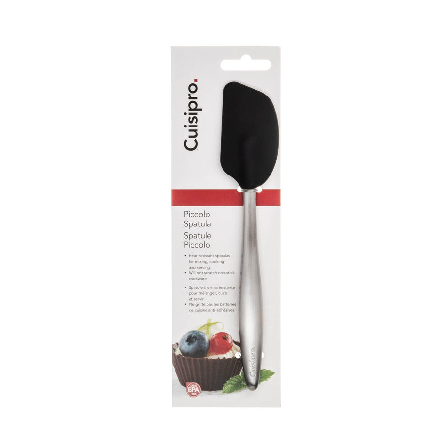 Cuisipro Piccolo Spatula 8"/20cm Silicone - Black