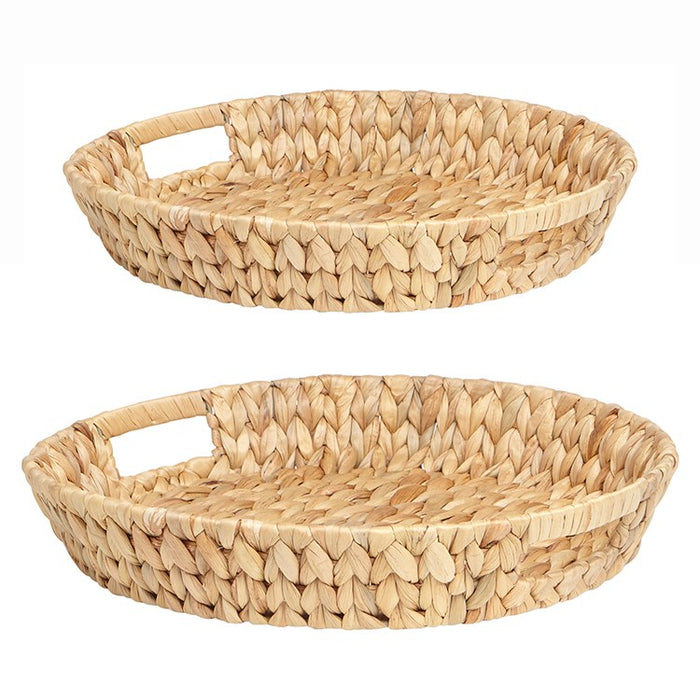 Harman Palma Woven Trays - Set of 2 / Round