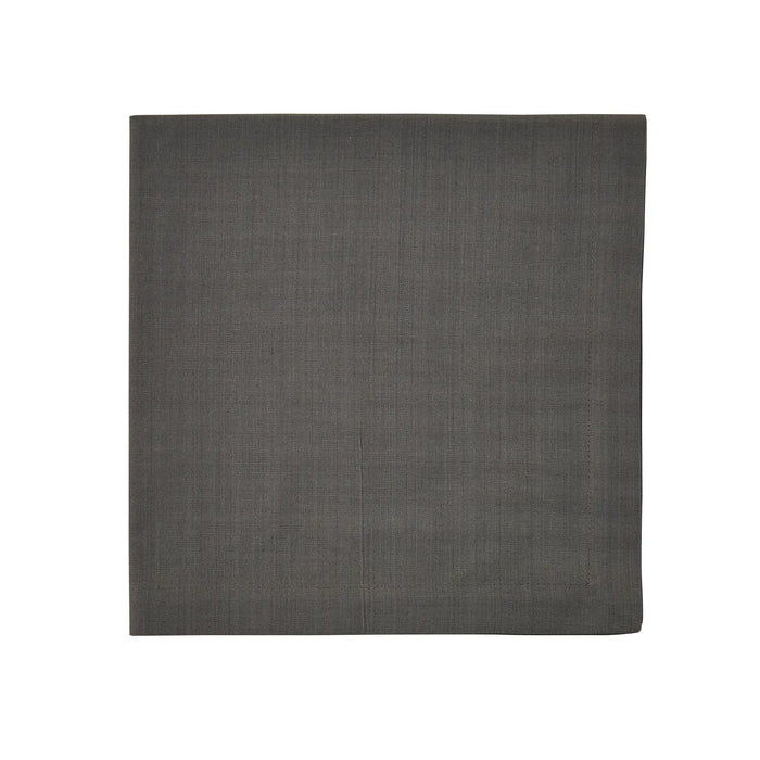 Split P Elements Cotton Napkins - Charcoal