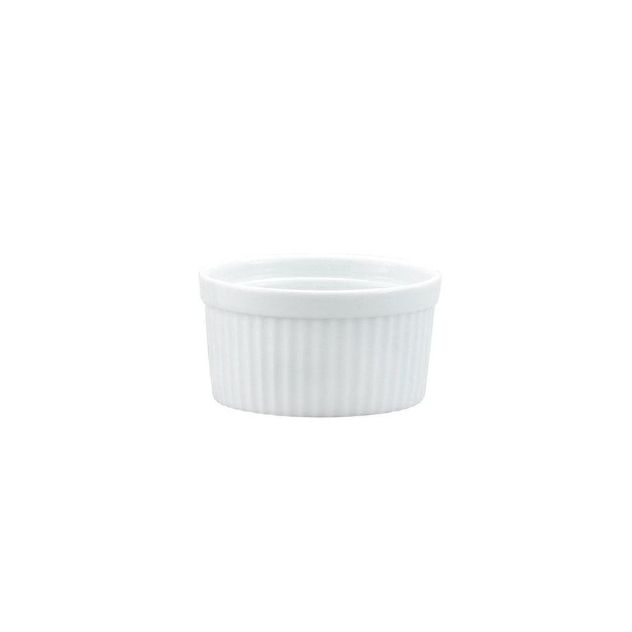 HIC White Soufflé Ramekins - 6oz