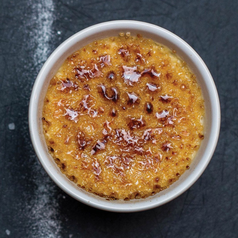 HIC White Soufflé Ramekins - 10oz Shallow