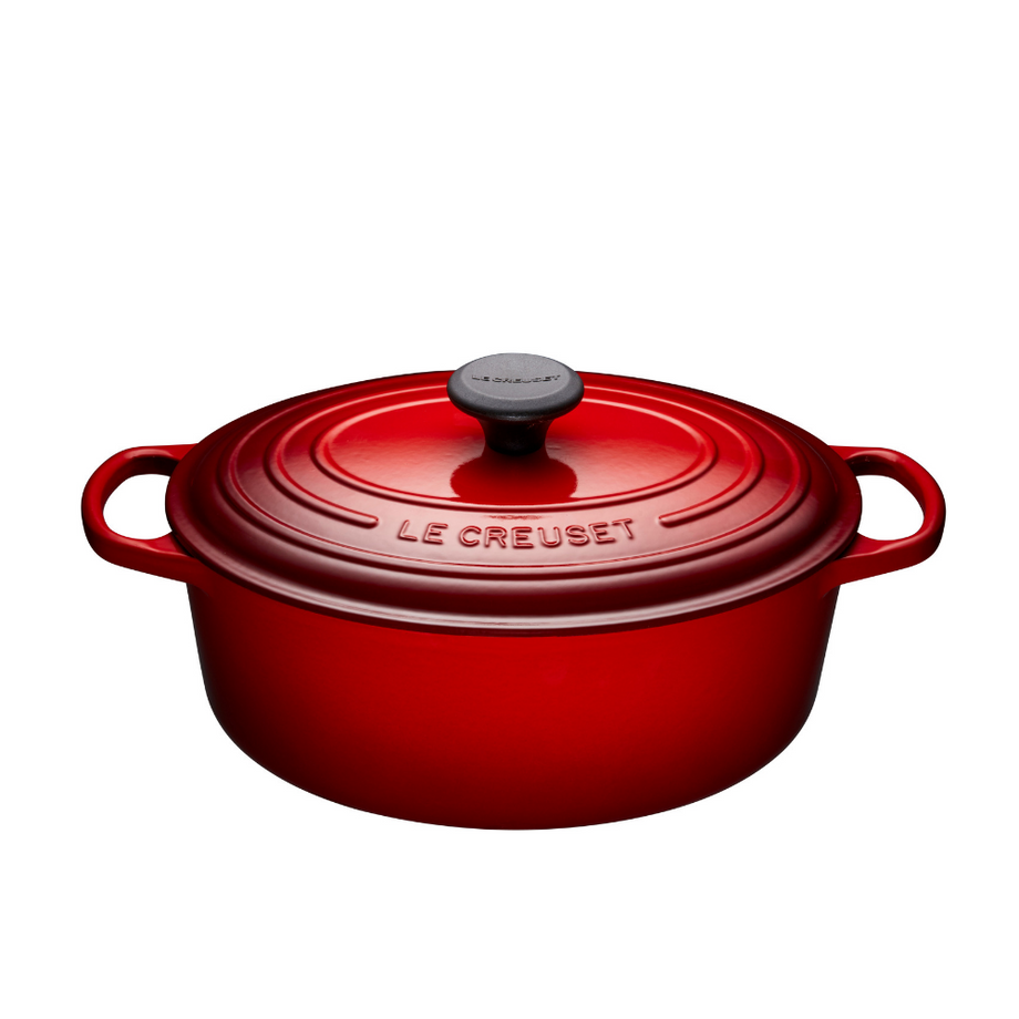 Le Creuset 4.7L Oval French Oven - Cerise