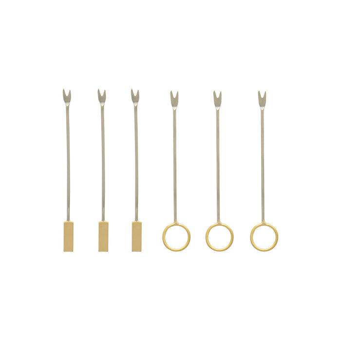 Sable Cocktail / Olive Picks - Set of 6