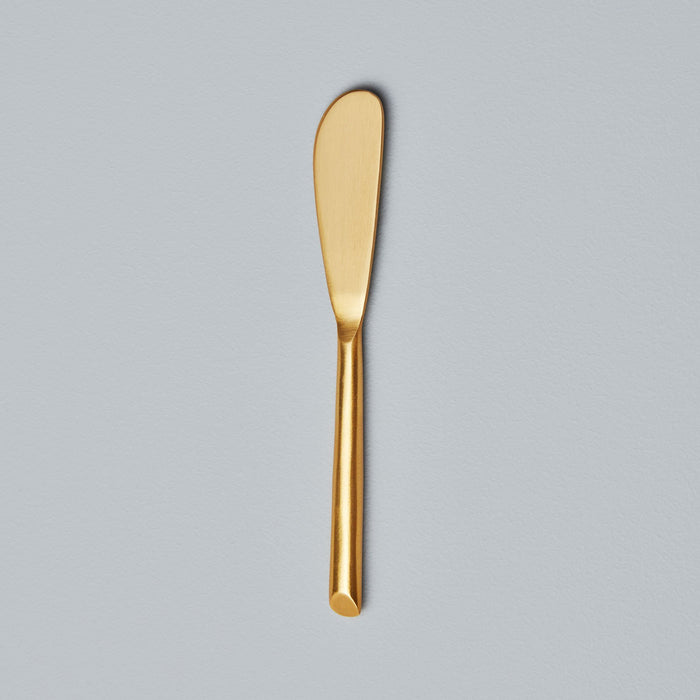 Be Home Matte Metal Cheese Spreader Knife - Gold