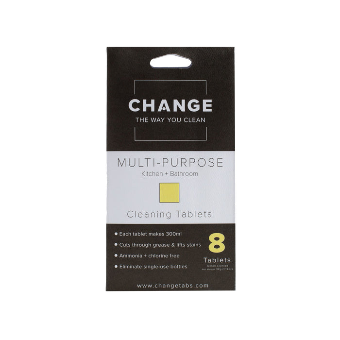 Change Multi-Purpose Cleaning Tablet - 8/PK
