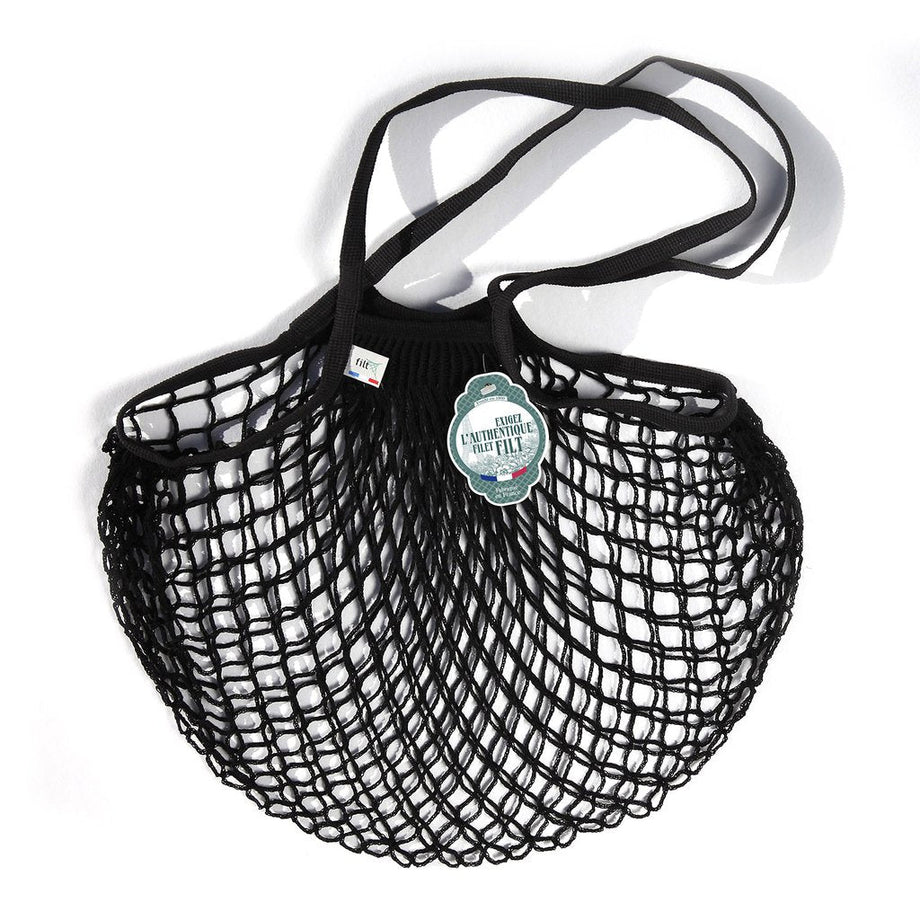 Sac de marché en feutre Le Filet - Noir
