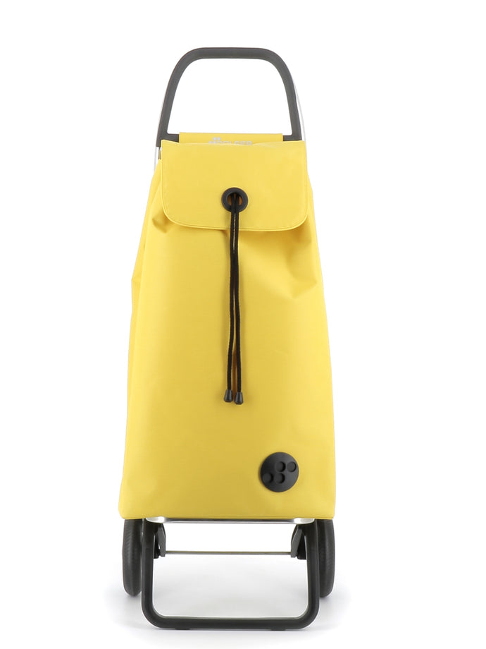 Rolser NEW I-Max MF Convert 2 Wheel Folding Shopping Trolley - Yellow — Floor Model