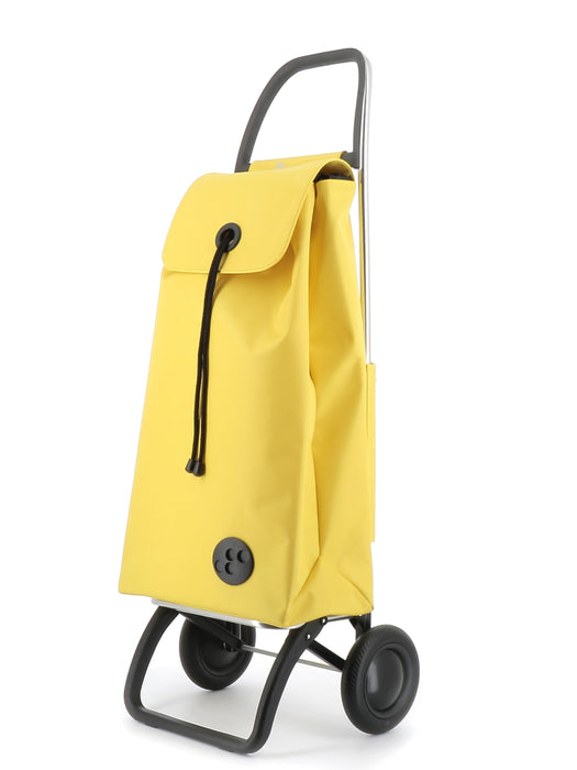 Rolser NEW I-Max MF Convert 2 Wheel Folding Shopping Trolley - Yellow