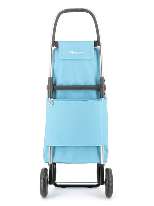 Rolser NEW I-Max MF Convert 2 Wheel Folding Shopping Trolley - Celeste