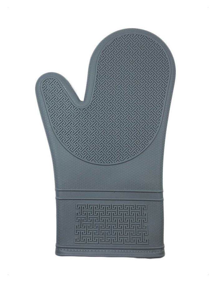 Port Style Silicone Oven Mitt - Grey