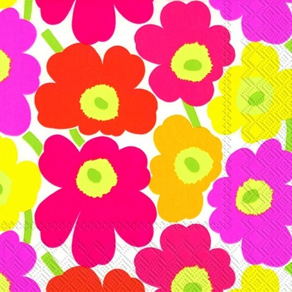 Marimekko Paper Lunch Napkin -  MINI UNIKOT