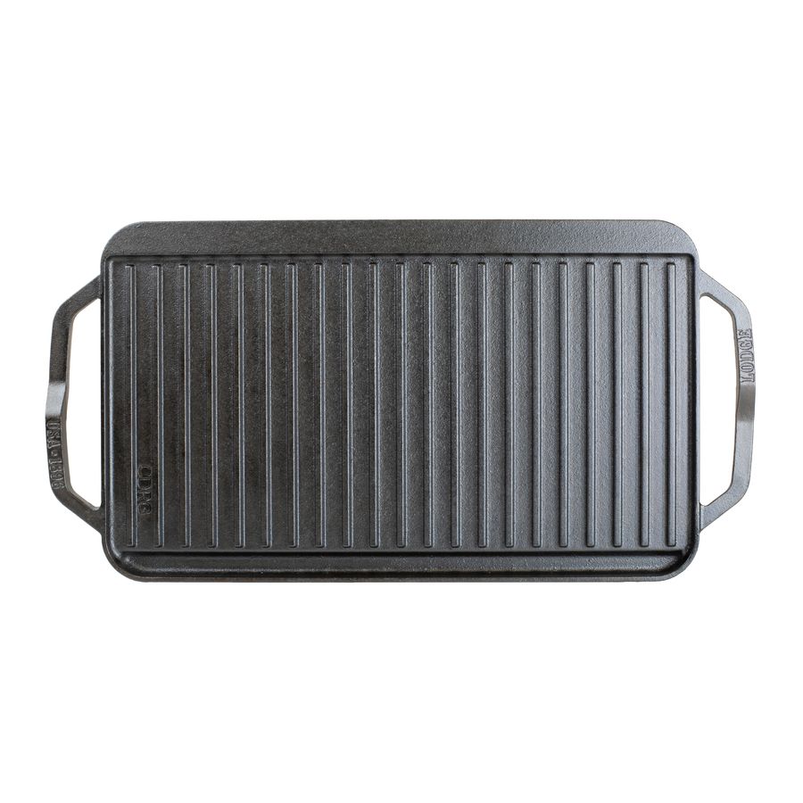 Loge Chef Collection Cast Iron Reversible Grill/Griddle - 19.5" x 10"