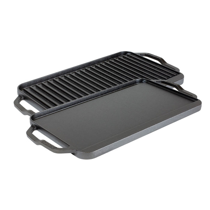 Lodge Chef Collection Cast Iron Reversible Grill/Griddle - 19.5" x 10"