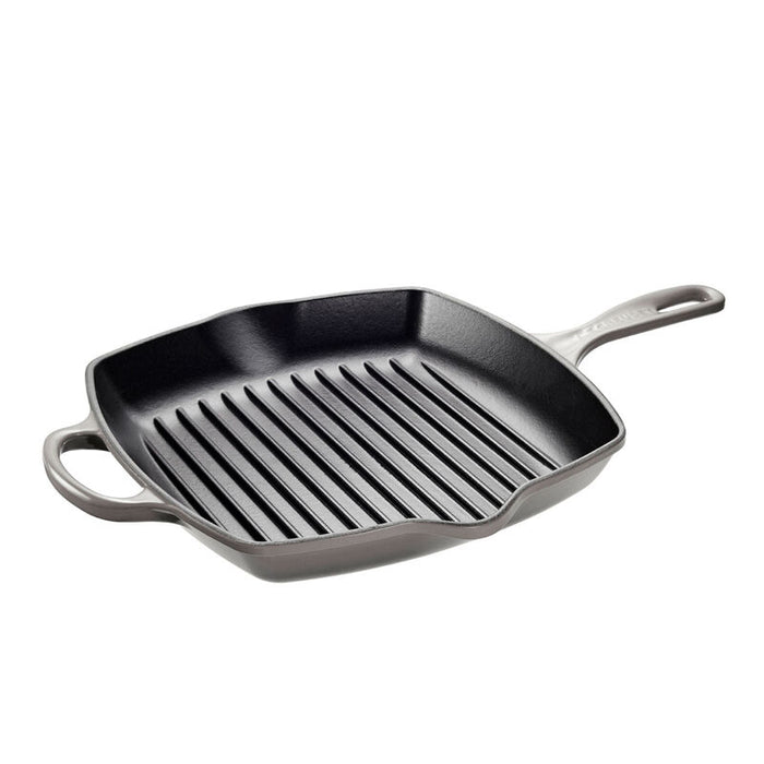 Le Creuset 26cm Square Skillet Grill - Oyster