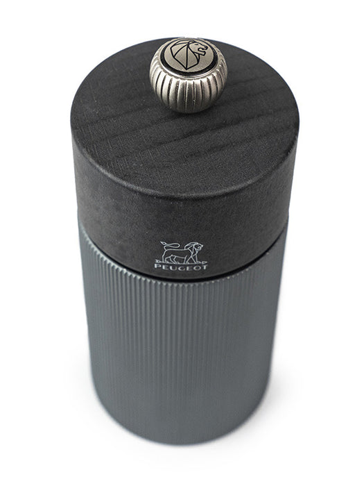 Peugeot Line Manual Pepper Mill - Dark Aluminum / 12cm