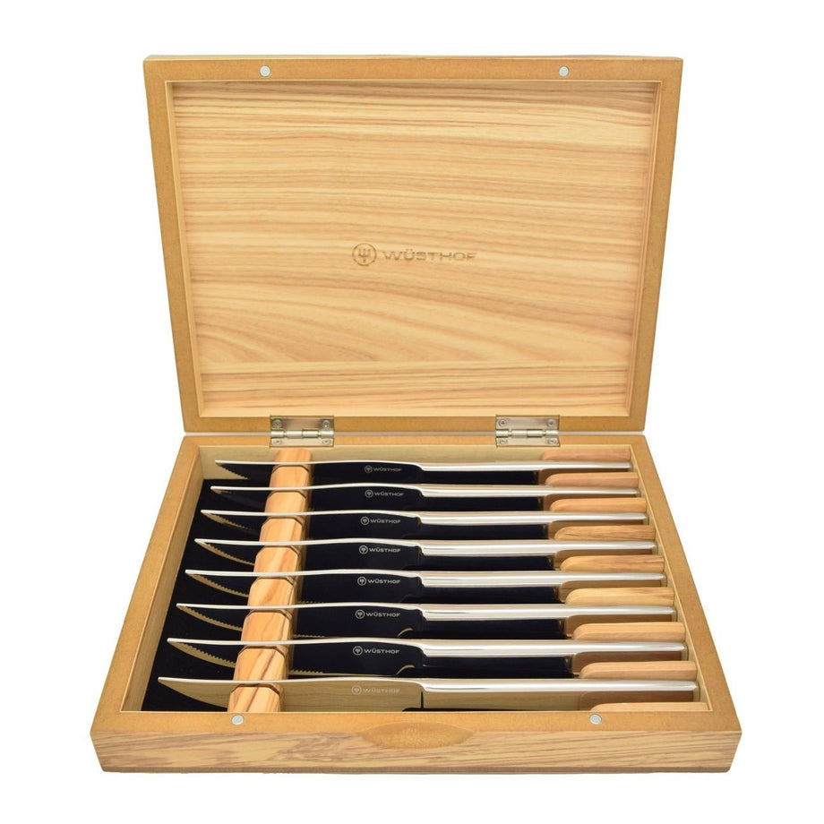 Wusthof Mignon Couteau à steak 8 pièces Coffret cadeau