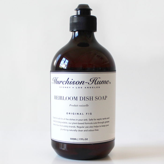 Murchison-Hume Heirloom Dish Soap - Original Fig / 17oz Plastic Squeeze Bottle