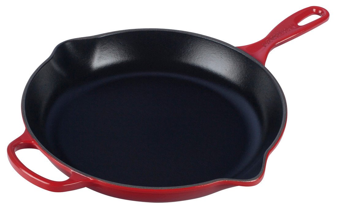 Le Creuset 30cm Signature Iron Handle Skillet - Cerise