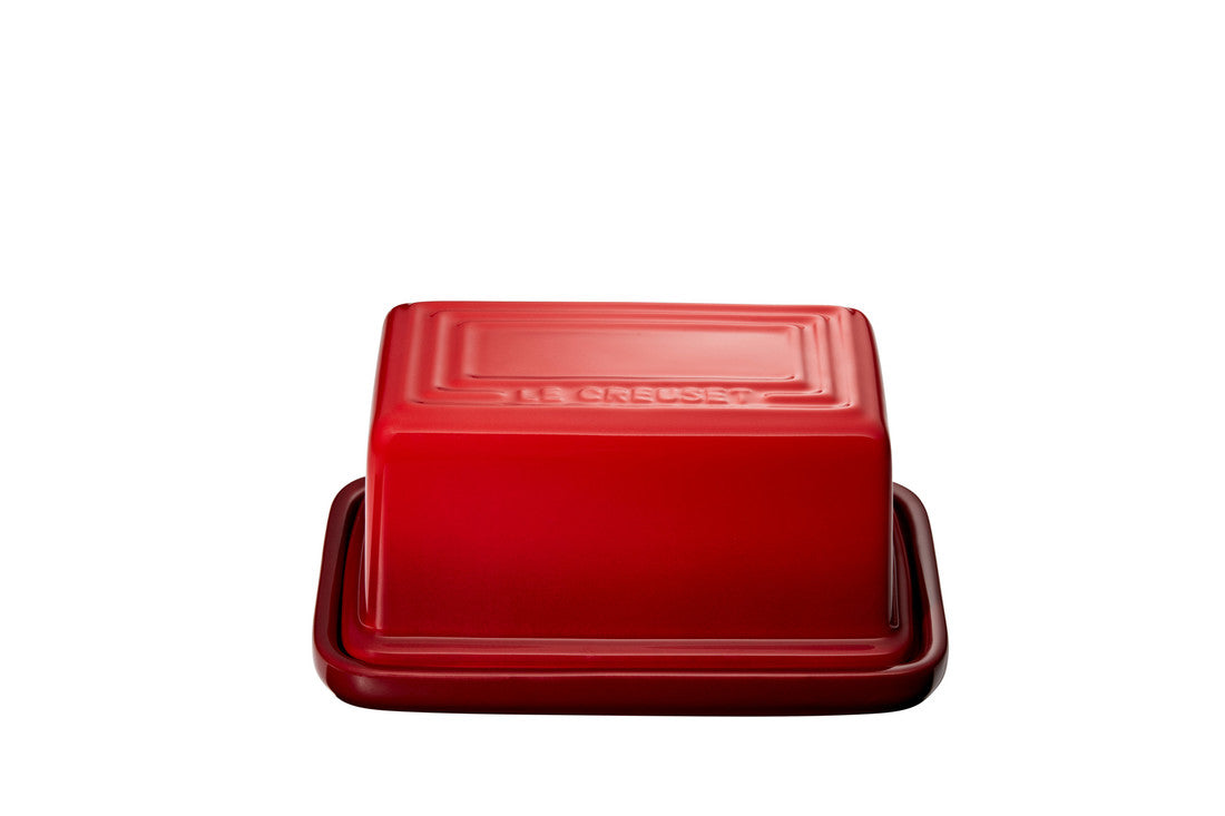 Le Creuset 1lb Butter Dish - Cerise