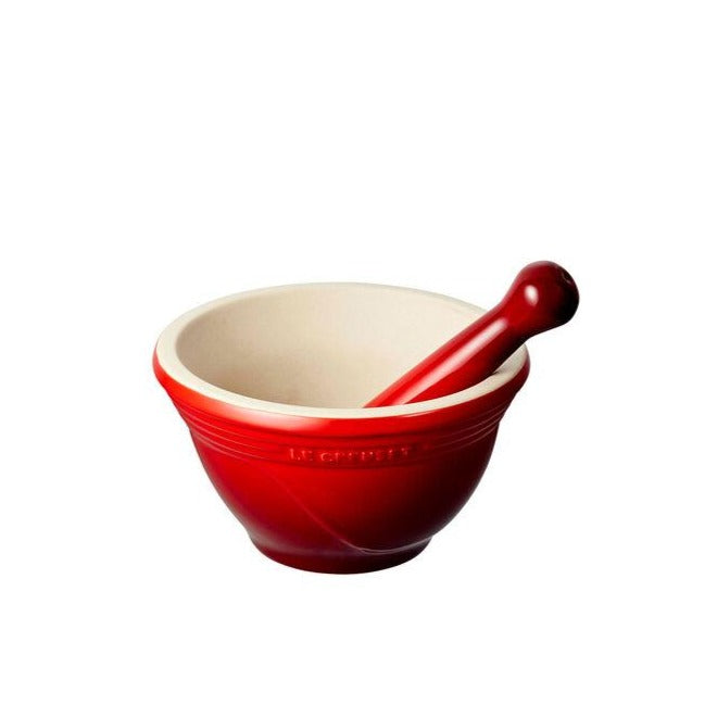 Le Creuset Mortar & Pestle - Cherry