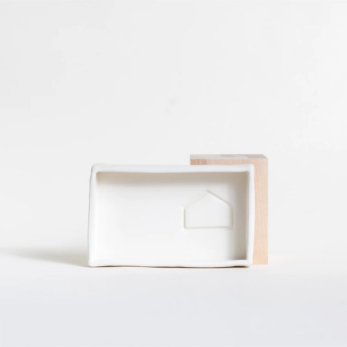 The Bare Home Handmade Ceramic Soap Tray