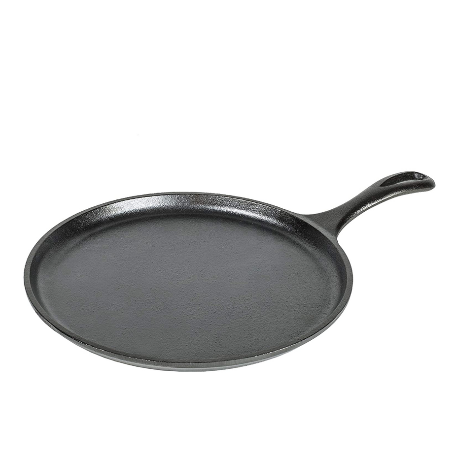 Lodge 10.5" Cast Iron Griddle / Crêpe Pan