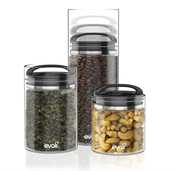 Prepara Evak Air Tight Food Storage Containers - Medium / 3 Cup