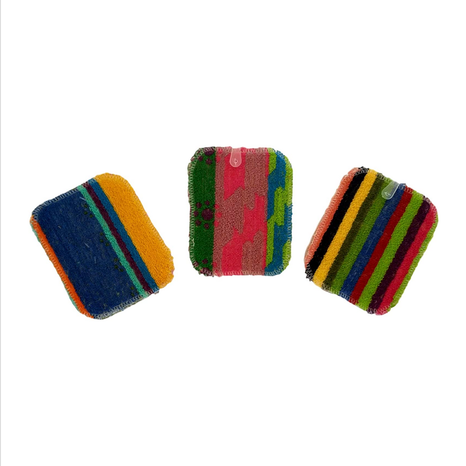 World's Best Pot Scrubber Set of 3 - Flat