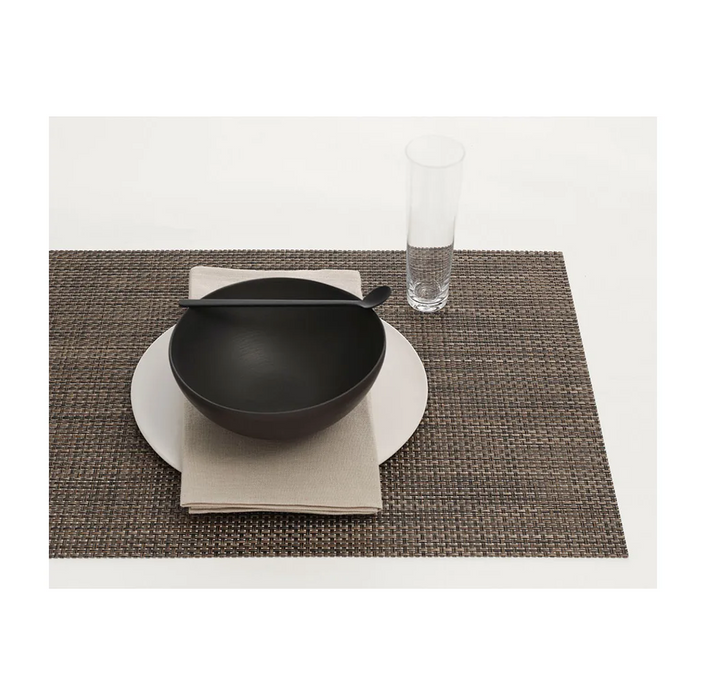 Chilewich Table Mats - Basketweave / Rectangle / Mat Earth