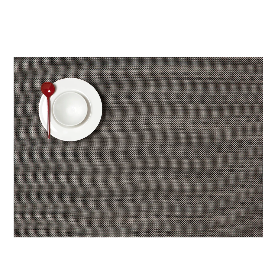 Mats de Table Chiliwich - Mini panierweave / Mat Gris clair