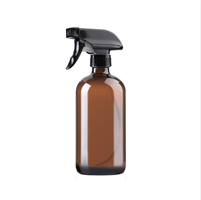 Amber Glass Spray Bottles - 16oz