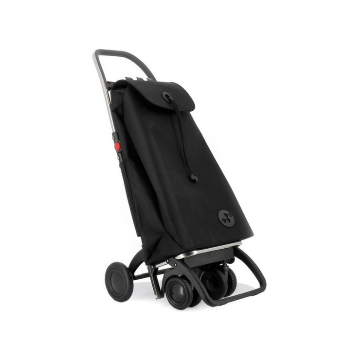 Rolser I-Max MF Logic 4 Wheels Folding Shopping Trolley - Black