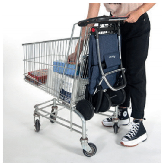 Rolser I-Max MF Logic 2 Roues pliantes Trolley - Sapphire
