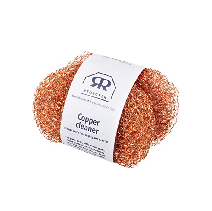 Redecker Copper Pot Scrubber - Set of 2