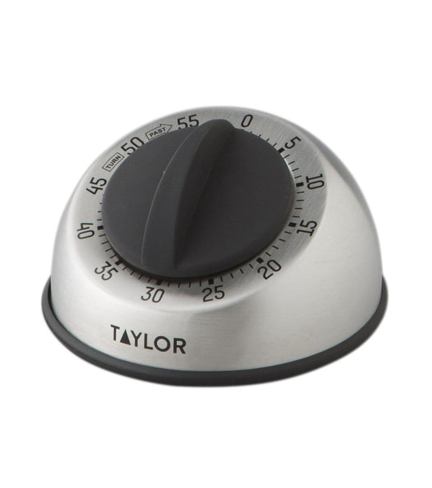 Taylor Mechanical 60min Timer Stainless Steel