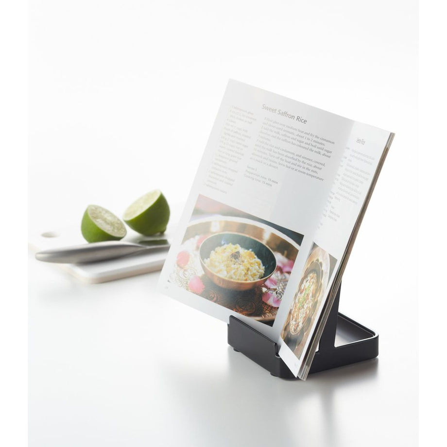 Yamazaki Home Tower Ladle & Lid Stand - Blanc