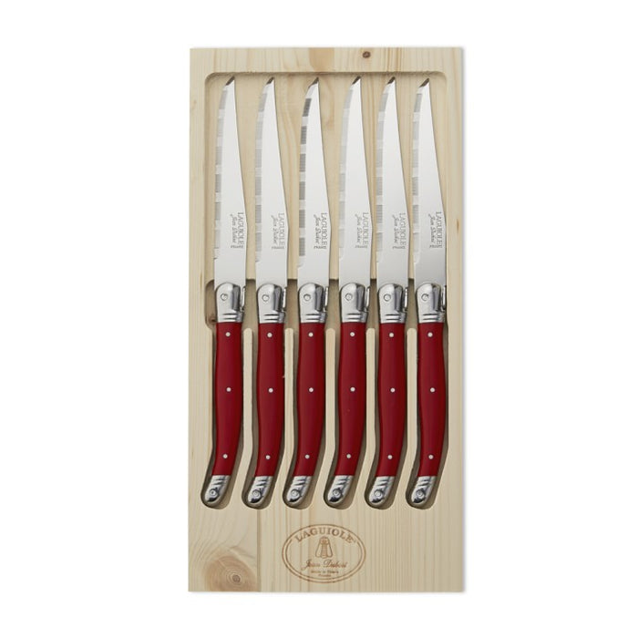 Laguiole Jean Dubost  Steak Knife - Set of 6, Gray