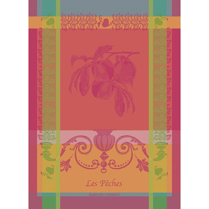 Garnier-Thiebaut Tea Towels - Les Peches Rose