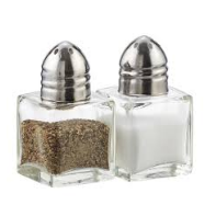 Mini salière et poivrière