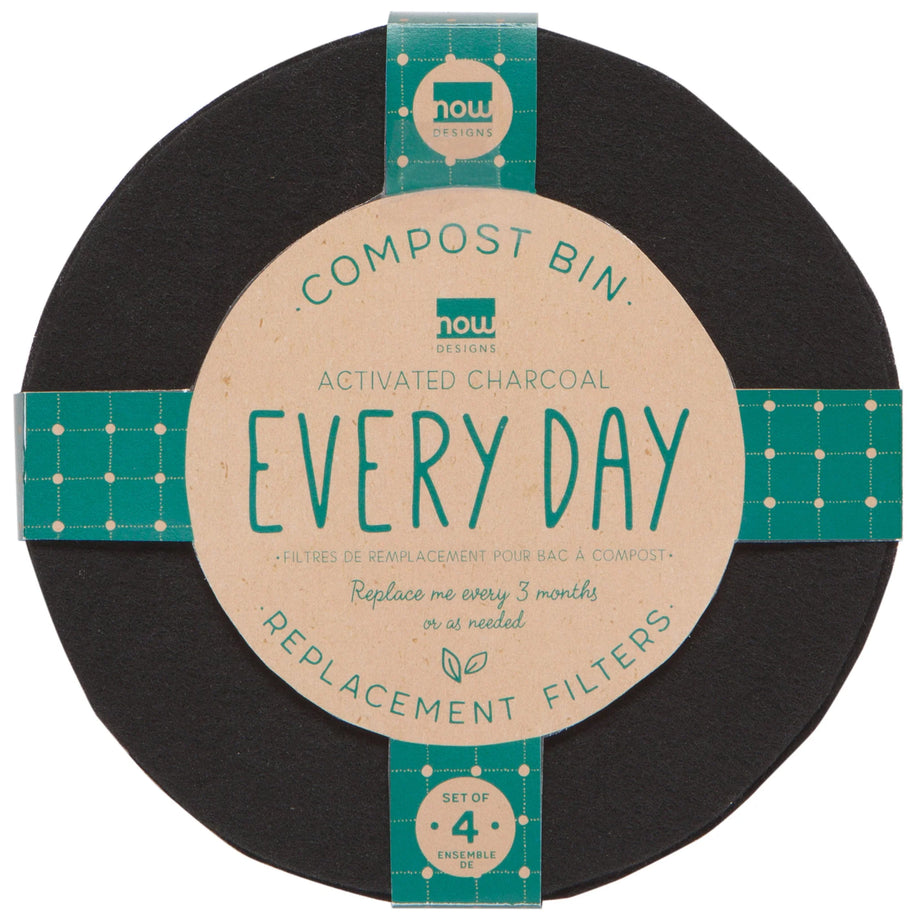 Compost Bin Activated Charcol Filters - Set de 4