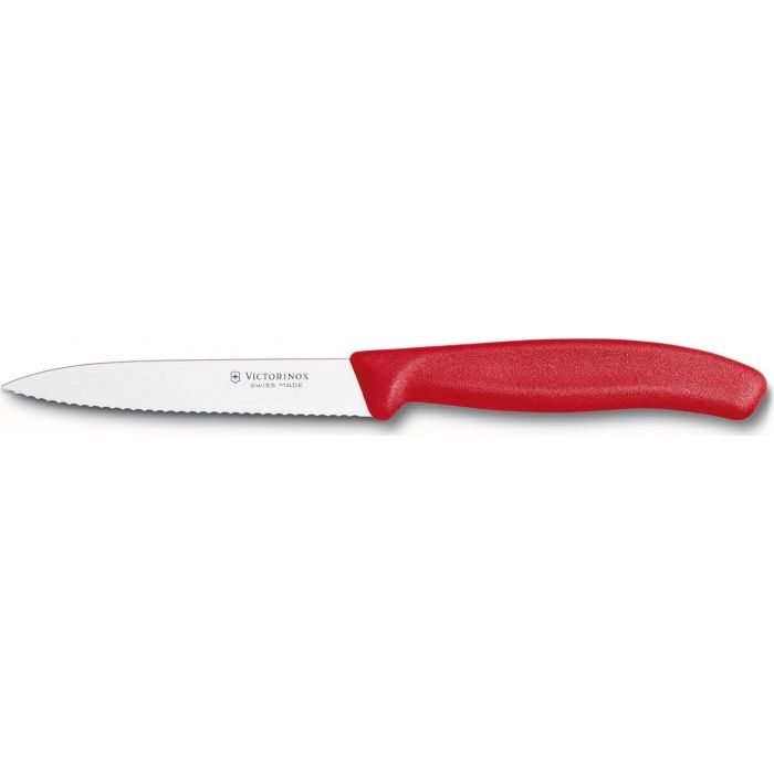 Victorinox 4" Serrated Paring Knife - Rouge